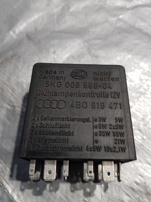 RELĖ ŽIBINTŲ AUDI VW 387 5KG006568-04 4B0919471 