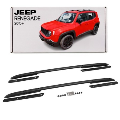 Jeep renegade i bu 2015+ рейлінги дахові чорні 5vy01lxhaa фото №1