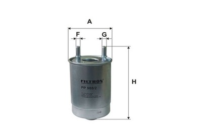 FILTRON FILTRAS DEGALŲ RENAULT FLUENCE GRAND SCENIC III MEGANE III 