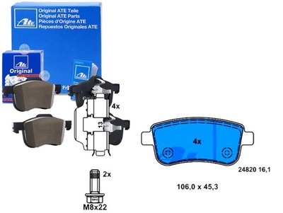 SABOTS DE FREIN DE FREIN RENAULT ARRIÈRE FLUENCE MEGANE SCENIC - milautoparts-fr.ukrlive.com