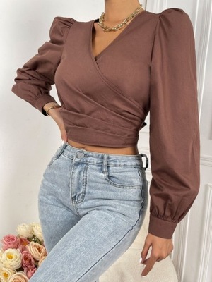 SHEIN BLUZKA WIĄZANA RL T066013