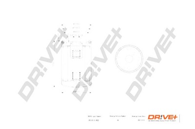 DRIVE+ FILTRO ACEITES CHRYSLER DIESEL 2.5 92-95 V OYAGER  