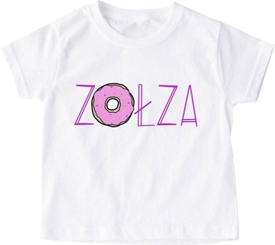 T-shirt koszulka dziecięca dla dziewczynki zołza roz 128