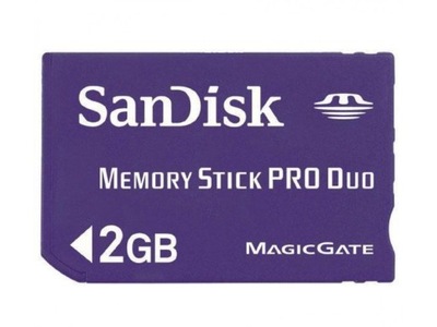 KARTA SanDisk MEMORY STICK Pro DUO 2 gb OKAZJA!