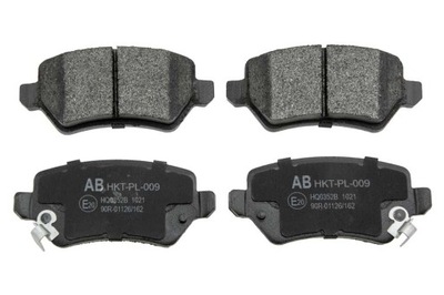 ALPHA BRAKES ZAPATAS DE FRENADO PARTE TRASERA  