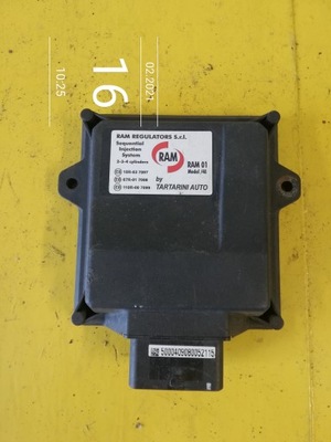 UNIDAD DE CONTROL COMPUTADOR GAS LPG RAM01 MODELO 48 FACTURA-VAT  