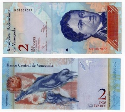 WENEZUELA 2012 2 BOLIVARES