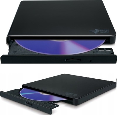 Nagrywarka zewnętrzna DVD-REC HITACHI LG GP57EB40 Slim BOX USB czarny