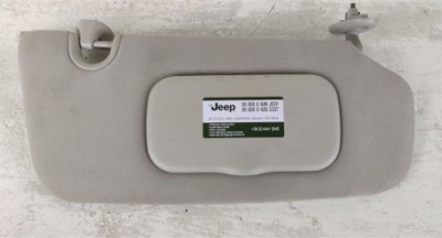 Козырёк защита солнцезащитная правый jeep compass i 06-16r 55361154ab фото №1
