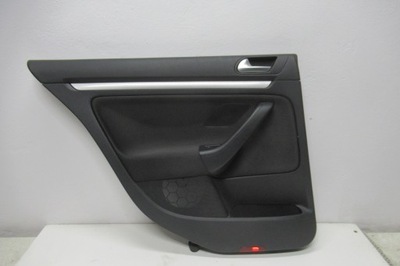 Vw golf vi 13r обивка обшивка дверь левый задняя фото №1