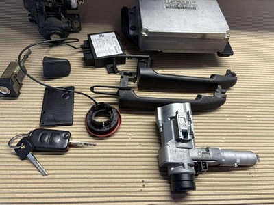 Замок зажигания ключ mercedes slk r170 набор стартовый фото №1