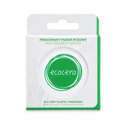 Ecocera Puder prasowany Rice Pressed Powder 10 g