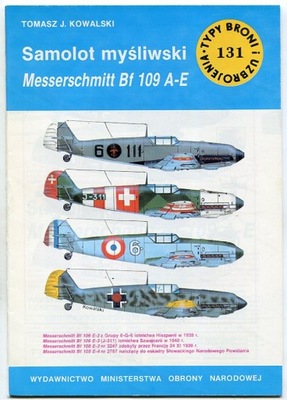 Samolot myśliwski Messerschmitt Bf 109 A-E :: TBiU 131 : typy broni