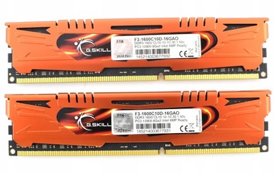 G.Skill Ares DDR3 2x8GB 1600MHz CL10 Sklep GW