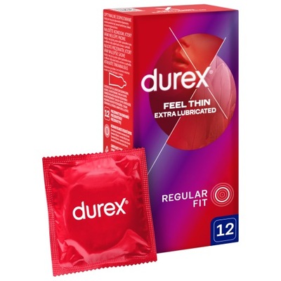 DUREX prezerwatywy Fetherlite Elite cienkie 12 szt