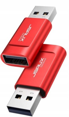 JSAUX Blocker danych USB-A M USB-A F safe charge