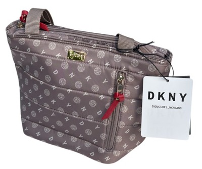 Torebka termiczna DKNY seria Lunch TOTE Ash/Logo 3L