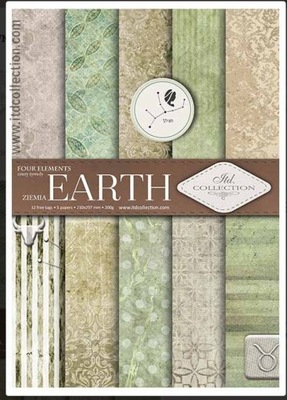 Papier scrapbooking ITD Collection ''Earth"