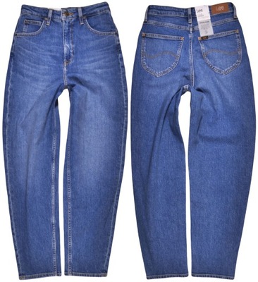 LEE spodnie SLIM blue REGULAR jeans STELLA _ W25 L31