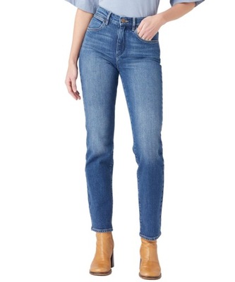 Jeansy Wrangler Straight W26RJX386 Airblue 28/30