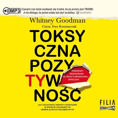 Toksyczna pozytywność. Audiobook