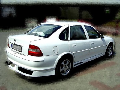 OPEL VECTRA B * FACING BUMPER REAR *DJ-TUNING  