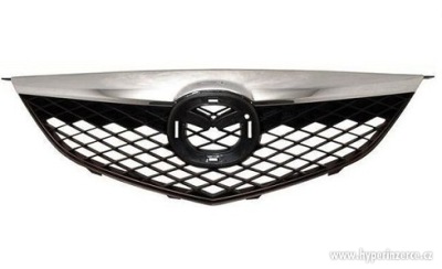 Решетка  mazda 6 2002-2005 хром с накладка  новая фото №1