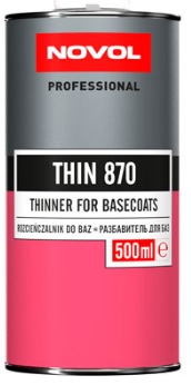 Novol Thin 870. Rozcieńczalnik do baz 0,5L