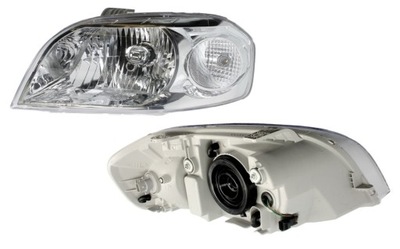 Фара лампа левый chevrolet aveo sdn 06- tyc фото №1