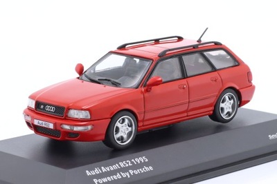 Audi RS2 Avant Powered by Porsche 1995 Lazer Red Solido 1:43 Model S4310102
