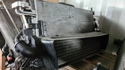 Комплект радіатор вентилятори volvo v50 s40 lift wa фото №1