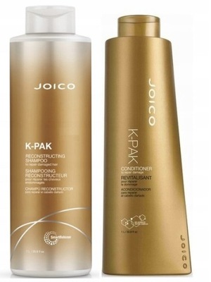 JOICO K-PAK Repair ZESTAW SZAMPON 1000 ml + ODŻYWKA 1000 ml