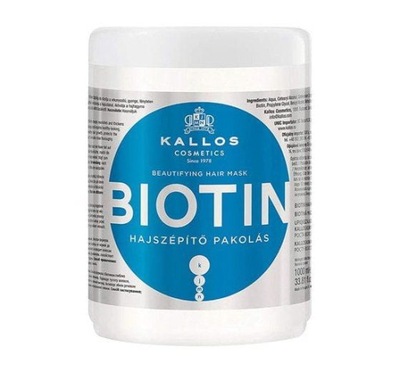 Kallos Biotin Maska do włosów 1000 ml