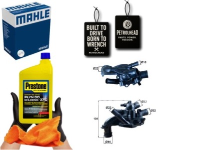 THERMOSTAT LIQUIDE REFROIDISSEMENT MINI R56 R57 R58 R59 CLUB #PETROLHEAD PRO+ KIT5 