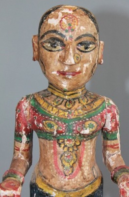Starožitná socha GANGAUR (44cm) INDIA 1900-1940