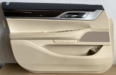 Bmw 7 g12 обивка обшивка дверь левый перед фото №1