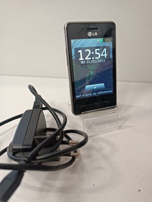 Telefon komórkowy LG T385 4 MB / 32 MB 2G czarny ( 5828/23)