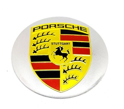 PORSCHE EMBLEMA INSIGNIA PEGADURA 64 MM  