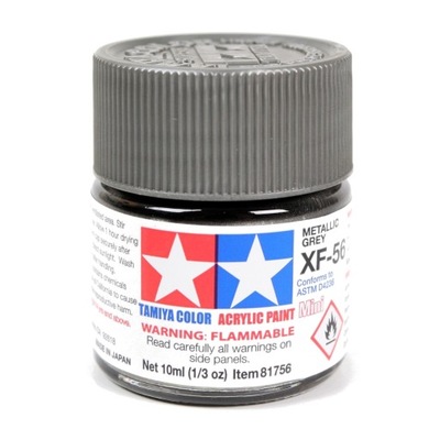 Tamiya XF-56 Farba akrylowa METALLIC GREY - 10ml