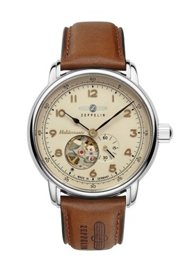 Nové originálne pánske hodinky Zeppelin Mediterranee 9666-5 automatik