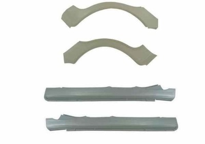 Порог пороги + ремкомплект daewoo matiz комплект nowe фото №1