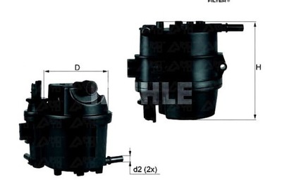 FILTRO COMBUSTIBLES CITROEN C1 C2 C2 ENTERPRISE C3 I C3 I  