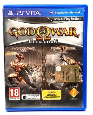 GOD OF WAR: COLLECTION | PS VITA | PLAYSTATION VITA | DWIE CZĘŚCI GRY