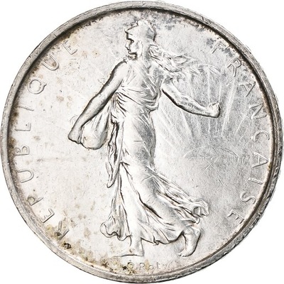 Moneta, Francja, Semeuse, 5 Francs, 1965, Paris, A