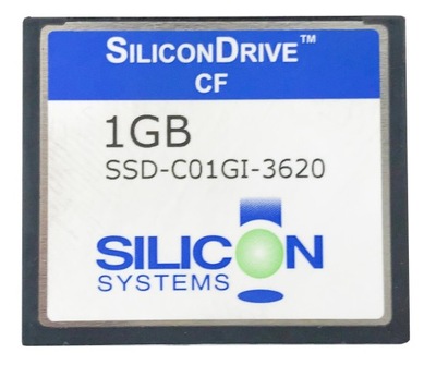 Karta pamięci SILICON SYSTEMS CompactFlash 1GB