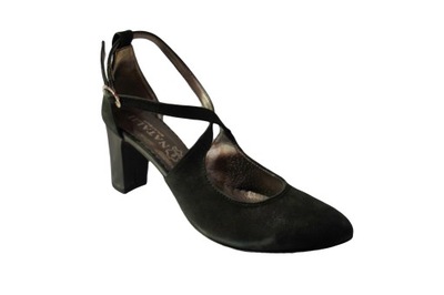 Sandały damskie czarne 37