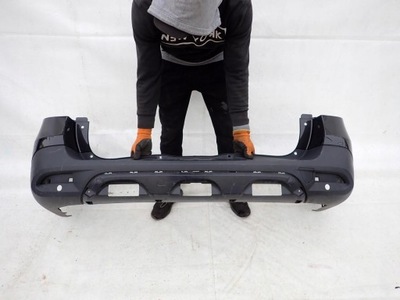 Dacia logan ii kombi mcv stepway 17-20 бампер задняя фото №1