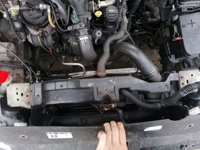 Радіатор woda кондиціонер комплект peugeot 407 2.0 hdi фото №1