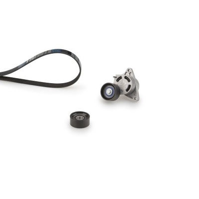 Gates набор ремень поликлиновый renault master ii 2.2d 09.00- фото №1