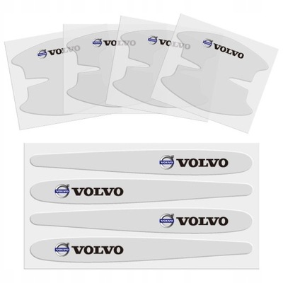 8 PCS. STICKERS NA HANDLES AUTOMOTIVE VOLVO  